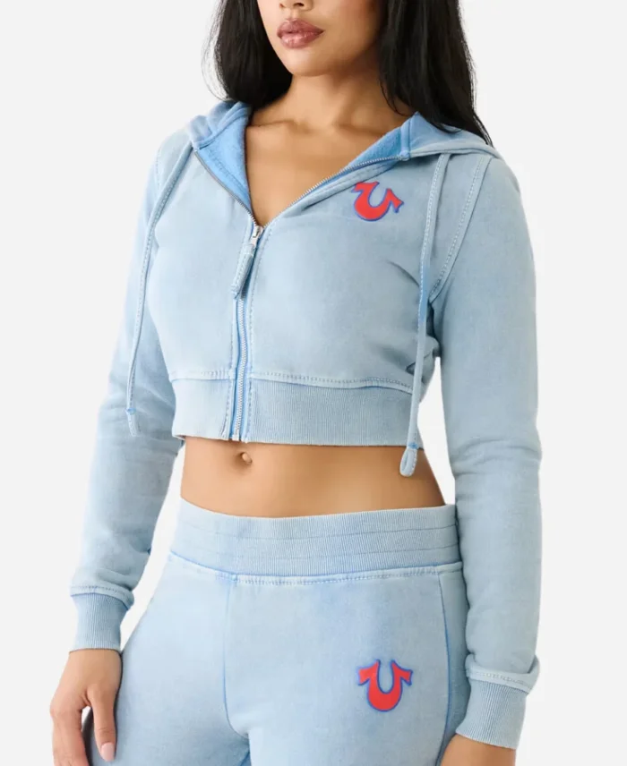 True Religion Blue Hoodie