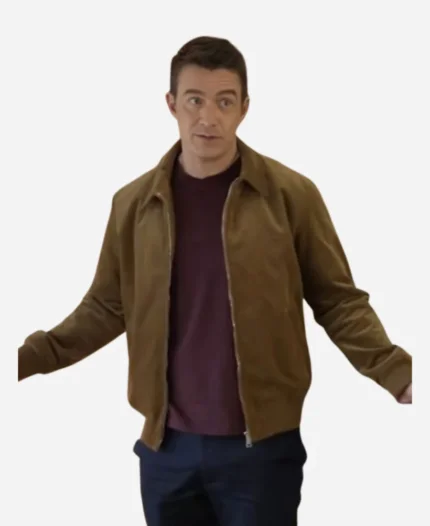 Twas the Date Before Christmas Robert Buckley Brown Jacket