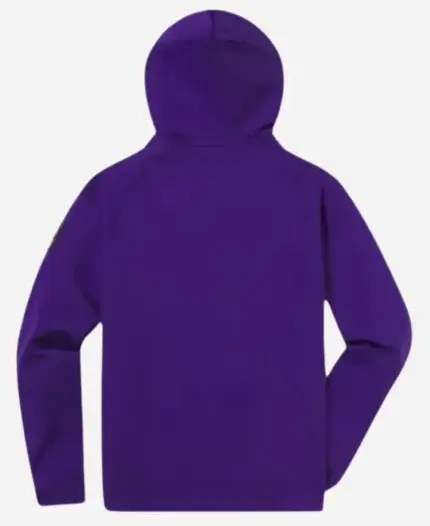 UNRL x Vikings Youth Crossover Purple Pullover Hoodie For Unisex