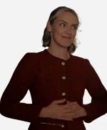 The Christmas Charade Rachel Skarsten Dress Coat