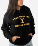 Yellowstone Dutton Ranch Oversized Pullover Hoodie