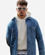 AFC Divisional Playoffs Patrick Mahomes Denim Jacket