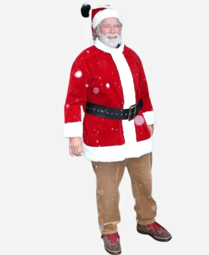 ARNOLD SCHWARZENEGGER 2025 Movie THE MAN WITH THE BAG Santa Claus Suit