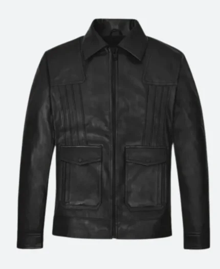 Aaron-Taylor-Leather-Jacket-Front