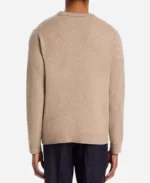 Access Hollywood 2025 Scott Evans Beige Printed Sweater For Sale