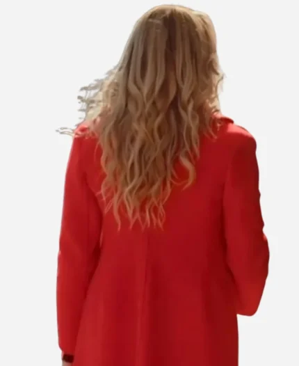 Alana Movie Holiday Touchdown A Chiefs Love Story 2024 Hunter King Red Coat