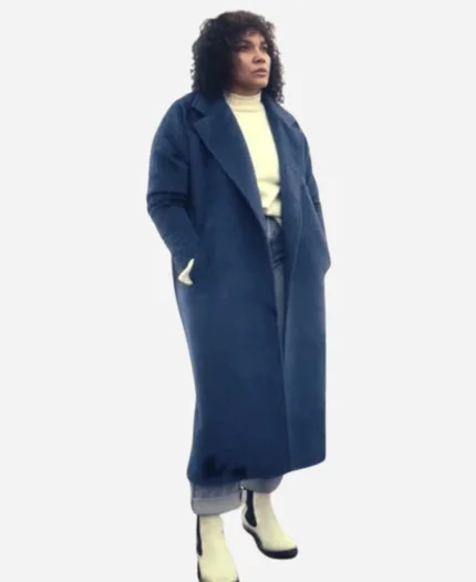 Allison Hargreeves The Umbrella Academy Blue Trench Coat