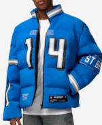 Amon-Ra St. Brown Detroit Lions Off Season Puffer Jacket