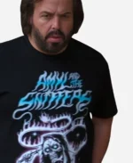 Angus Sampson Bump S05 Black T-shirt