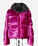 Ariana Grande Pink Coat