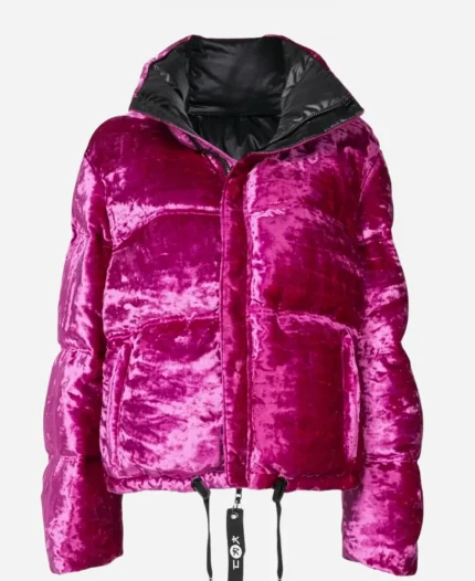 Ariana Grande Pink Coat