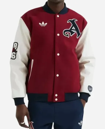 Arsenal Varsity Red Jacket