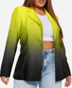 Bayley WWE Smackdown Pamela Martinez Yellow Tie Dye Blazer For Sale