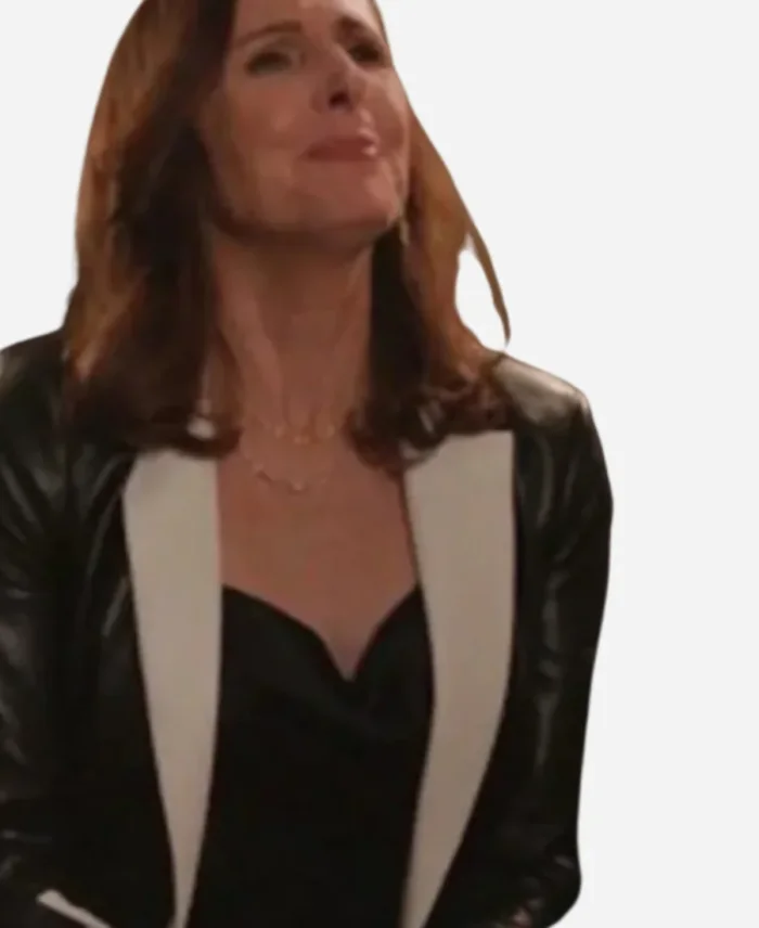 Bev Melon Only Murders In The Building S04 Leather Blazer