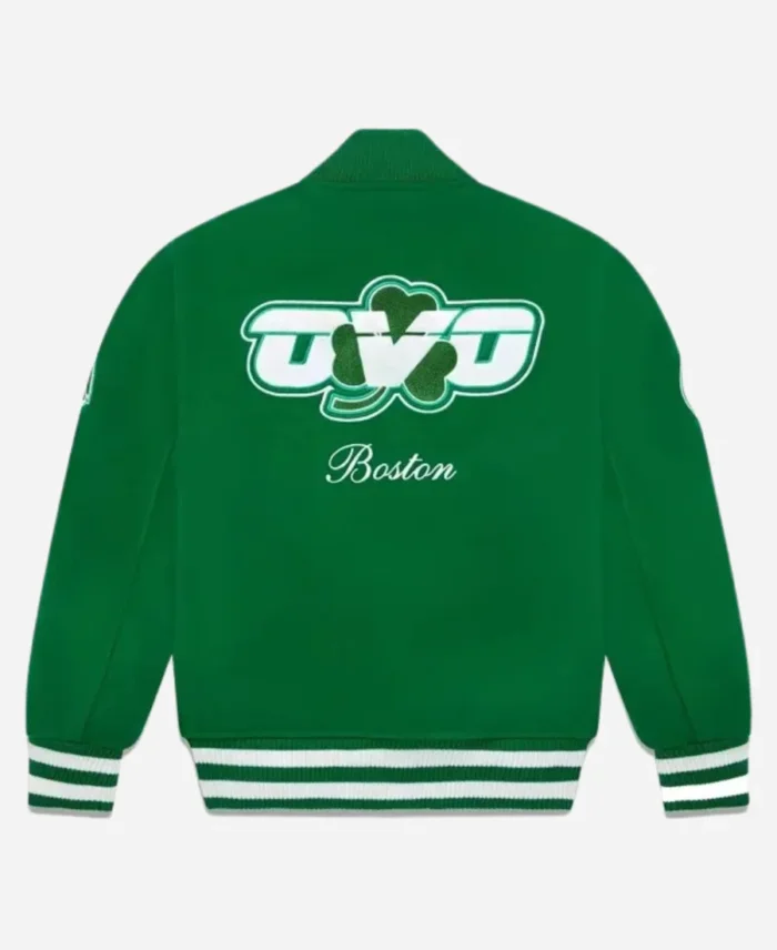 Boston Celtics OVO Varsity Green Jacket