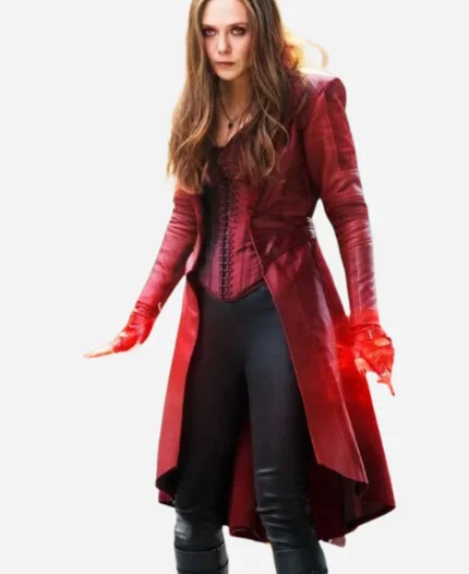 Captain America Civil War Scarlet Witch Coat