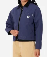 Carhartt Wip Women Detroit Navy Blue Jacket