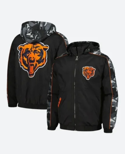 Chicago-Bears-Thursday-Night-Gridiron-Hooded-Jacket-Front-Back