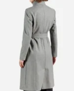 Christine Ko Tv Series Only Murders in the Building Season 02 Nina Lin Long Grey Trench Coat