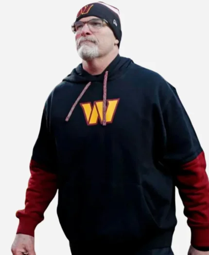 Coach Dan Quinn Washington Commanders Pullover Hoodie