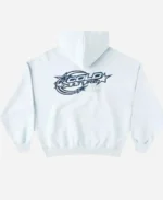 Cold Culture Splash White Pullover Hoodie For Unisex