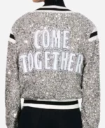 Come Together Alice Olivia Beatles Sequin Jacket