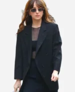 Dakota Johnson Materialists 2024 Black Blazer