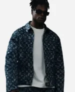 Davante Adams Receiver 2024 Denim Work Jacket