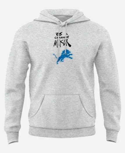 Detroit Lions Be A Change Maker Grey Pullover Hoodie