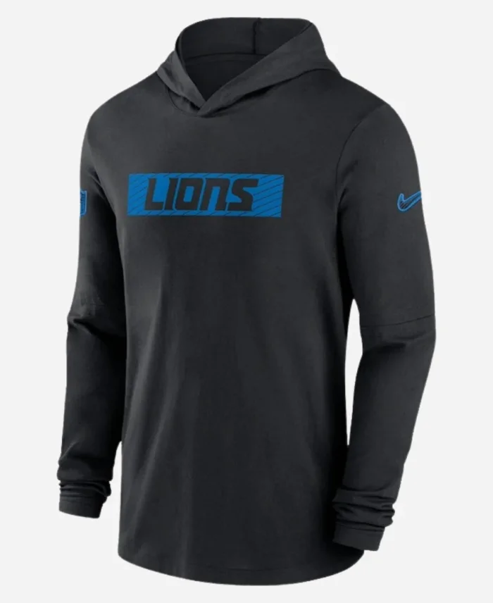 Detroit Lions Sideline Pullover Hoodie