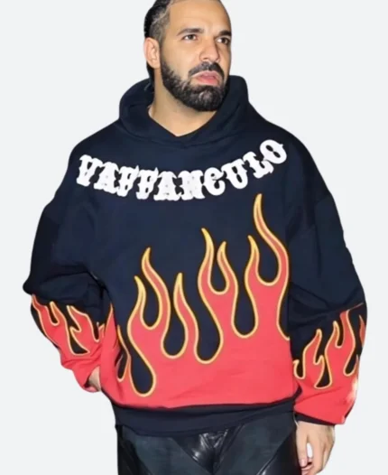Drake-Vaffanculo-Flame-Hoodie-Front