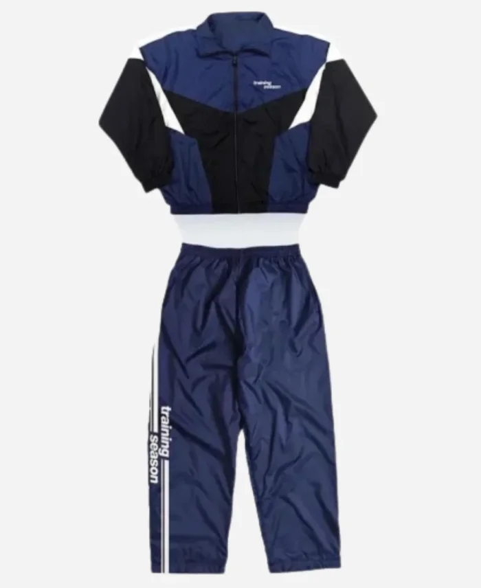 Dua Lipa Training Season Blue Tracksuit