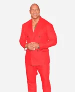 Dwayne Johnson Black Adam Red Suit