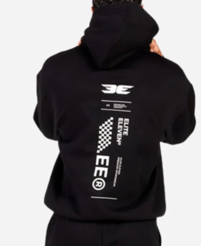 Elite Eleven Capital V2 Black Pullover Hoodie Unisex