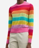 Elsbeth Tascioni TV-Series Elsbeth 2024 Carrie Preston Rainbow Striped Sweater