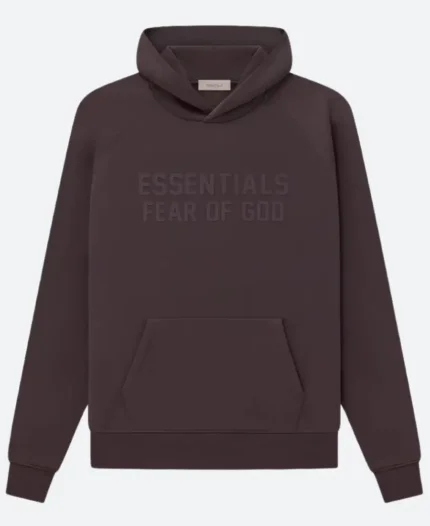 Essentials Fear Of God Plum Pullover Hoodie