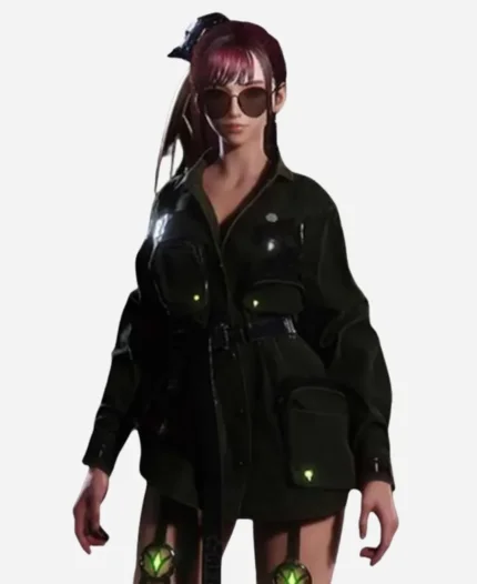 Eve Stellar Blade 2024 Green Jacket