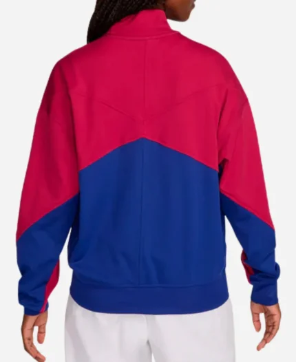 FC Barcelona Pre Match Anthem Blue Jacket