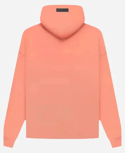 Fear Of God Coral Essentials Pink Pullover Hoodie