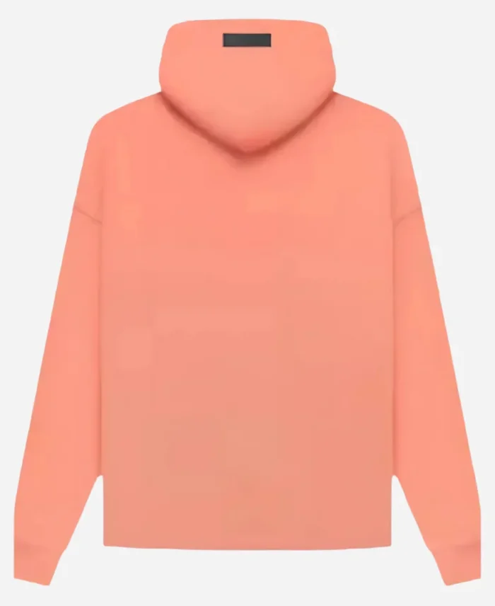 Fear Of God Coral Essentials Pink Pullover Hoodie