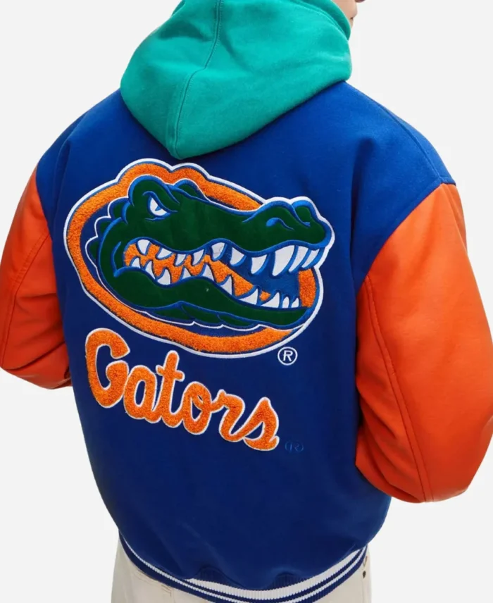 Florida Gators Varsity Royal Blue And Orange Jacket For Sale