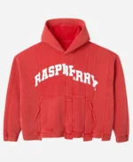 GV Gallery Raspberry Hills Red Spliced Hoodie