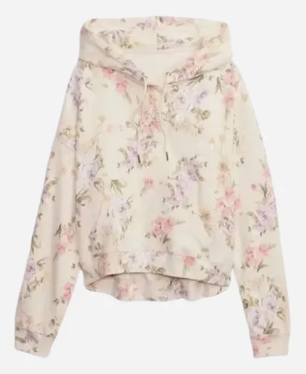 Gap × Love Shack Fancy Floral Cropped Hoodie