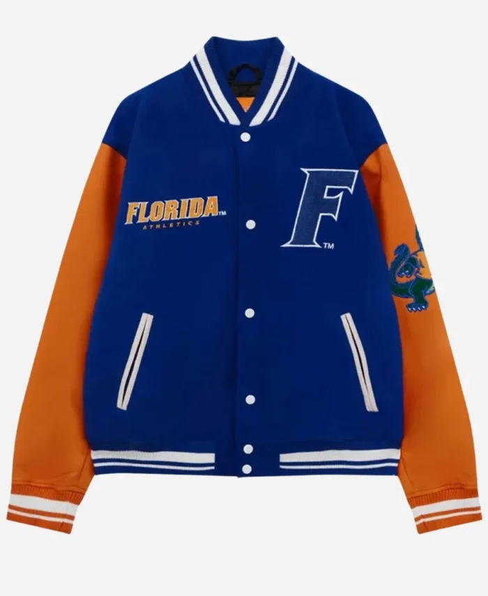 Gators Royal Blue Letterman Varsity Jacket