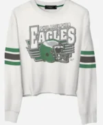 Good Morning America Morgan Norwood White Eagles Sweater