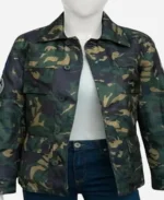 Issa Dee TV-Series Insecure Issa Dee Army Style Green Jacket