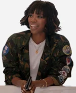 Issa Rae Insecure Camouflage Jacket