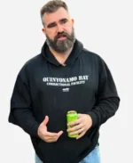 Jason Kelce Quinyonamo Bay Black Hoodie