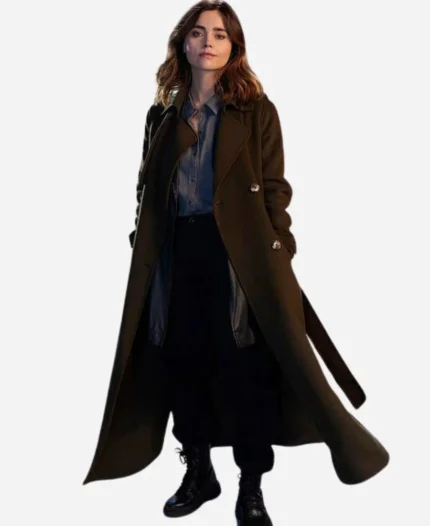 Jenna Coleman The Jetty 2024 Trench Coat