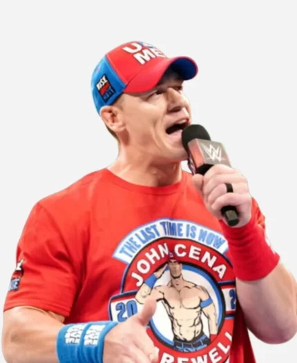 John Cena WWE Red Farewell Tour T-Shirt